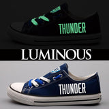 NBA Shoes Custom Sneaker Oklahoma City Thunder Shoes Super Comfort