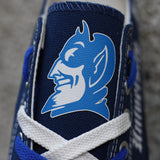 Novelty Design Duke Blue Devils Shoes Low Top Canvas Shoes