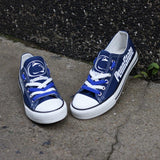 Novelty Design Penn State Shoes Low Top Canvas Shoes