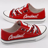 Novelty Design Stanford Cardinal Shoes Low Top Canvas Shoes