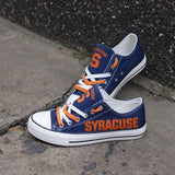 Novelty Design Syracuse Orange Shoes Low Top Canvas Shoes