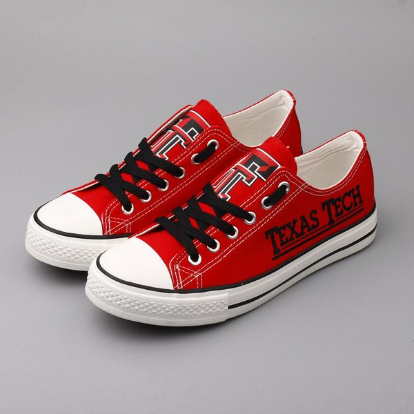 Hot Sale Novelty Design Louisville Cardinals Shoes Low Top Canvas