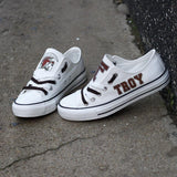 Novelty Design Troy Trojans Shoes Low Top Canvas Shoes