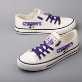 Novelty Design UMHB Crusaders Shoes Low Top Canvas Shoes
