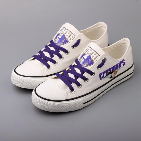 Novelty Design UMHB Crusaders Shoes Low Top Canvas Shoes