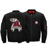 NCAA Jacket Cheap Crimson Tide Elephant Flight Motorcycle Jacket