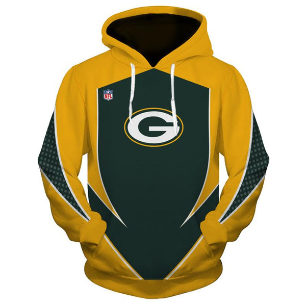 New Design Green Bay Packers Hoodies 3D Sweatshirt Pullover – 4
