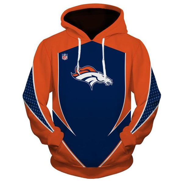 Denver Broncos 3D Hoodie