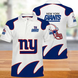 New York Giants Polo Shirts White