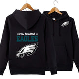 NFL American football Men's hoodie sweatshirt outdoor sports pullover Philadelphia Eagle