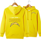 NFL American football Men's hoodie sweatshirt outdoor sports pullover San Diego Chargers
