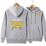 NFL American football Men's hoodie sweatshirt outdoor sports pullover San Diego Chargers