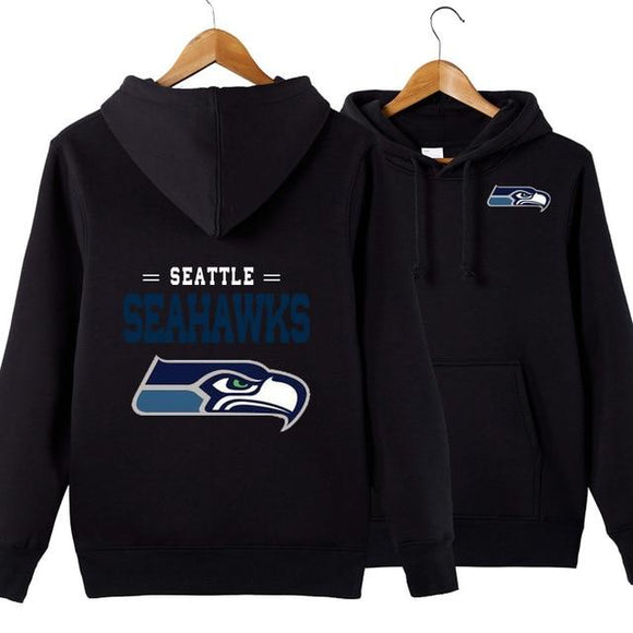 NFL American football Men's hoodie sweatshirt outdoor sports pullover Seattle Seahawks