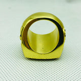 1974 Pittsburgh Steelers Super Bowl Rings Color Gold