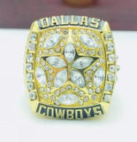 NFL Super Bowl Championship 5pcs 1971 1977 1992 1993 1995 Dallas Cowboys Rings Set