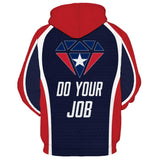 NFL Football New England Patriots 3D Hoodie Sweatshirt Jacket Pullover