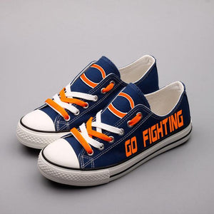 Novelty Design Canvas Shoes Chicago Bears Custom Shoes For Sale
