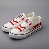 Kansas City Chiefs Shoes For Sale Letter Glow In The Dark Shoes Cheap Laces