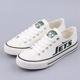 New York Jets Shoes Letter Glow In The Dark Shoes Low Top Laces