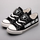 NFL Shoes Custom Oakland Raiders Shoes For Sale Super Comfort