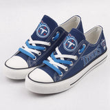 Custom Tennessee Titans Shoes For Sale Letter Glow In The Dark Shoes Cheap Laces