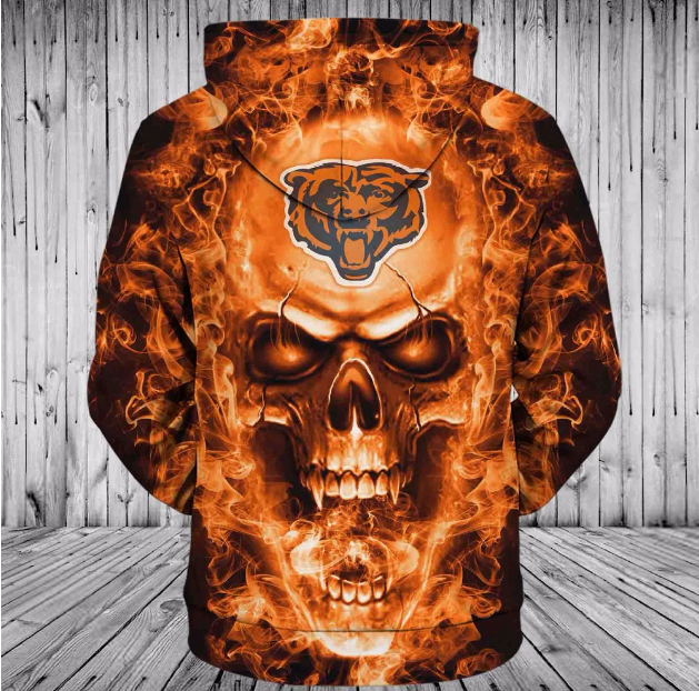 3d skull sweatshirt on sale