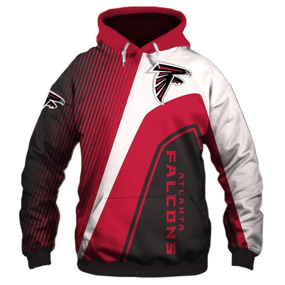 NFL Hoodies Atlanta Falcons Hoodies Cheap 3D Sweatshirt Pullover