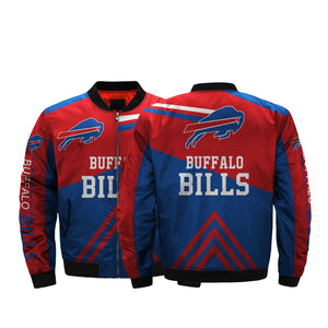 NFL Jackets 3D Fullprint Buffalo Bills Bomber Jacket For Men