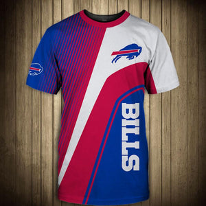 NFL T shirt 3D Custom Buffalo Bills T shirt Cheap For Fans