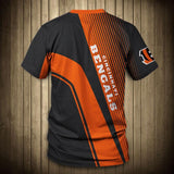 NFL T shirt 3D Custom Cincinnati Bengals T shirts Cheap For Fans