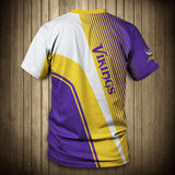 NFL T shirt 3D Custom Minnesota Vikings T shirts Cheap For Fans