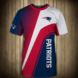 NFL T shirt 3D Custom New England Patriots T shirts Cheap For Fans