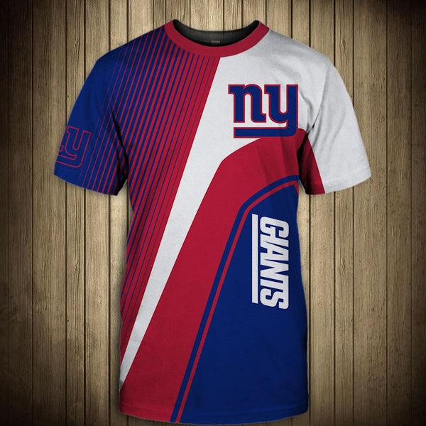 20 OFF NFL T shirt 3D Custom New York Giants T shirts Cheap