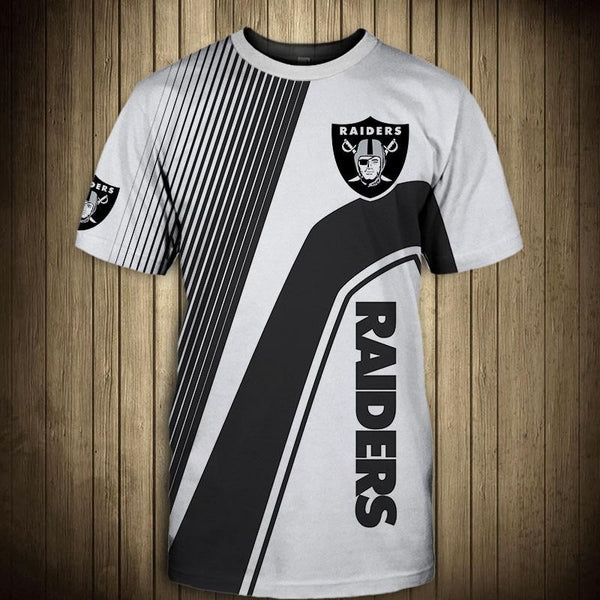 20% OFF NFL T shirt 3D Custom Oakland Raiders T shirts Mens Cheap – 4 Fan  Shop