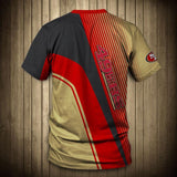NFL T shirt 3D Custom San Francisco 49ers T shirts Cheap For Fans