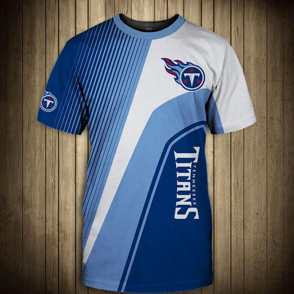 NFL T shirt 3D Custom Tennessee Titans T shirts Cheap For Fans