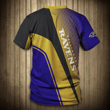 NFL T shirt Cheap 3D Custom Baltimore Ravens T shirt For Sale
