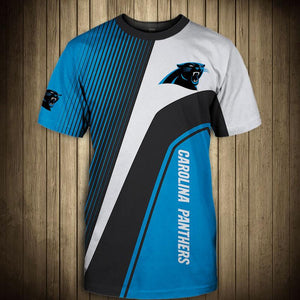 NFL T shirt Cheap 3D Custom Carolina Panthers T shirt Sale For Fans