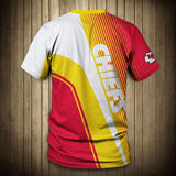 NFL T shirt For Sale 3D Custom Kansas City Chiefs T shirts Cheap For Fans