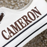 Novelty Design Cameron Yoemen Shoes Low Top Canvas Shoes