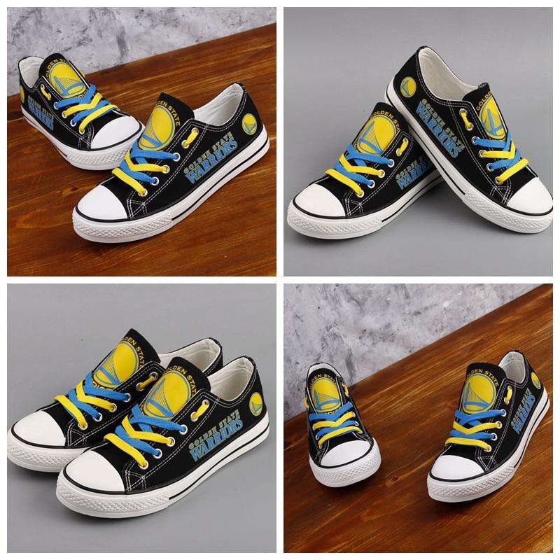 Familycustom Gifts, Golden State Custom Shoes for Men Women 3D Print Fashion Sneaker Gifts for Her Him, Women's Sneakers White / US8 (EU39)