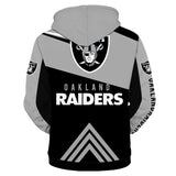 Oakland Raiders Hoodies Mens Sale 3D Sweatshirt Pullover Zip Up