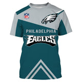 Philadelphia Eagles T shirts Vintage Cheap Short Sleeve O Neck For Fans
