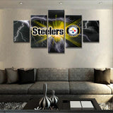 Pittsburgh Steelers Canvas Wall Art For Sale For Living Room Wall Decor