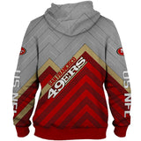 San Francisco 49ers Hoodies Sale 3D Sweatshirt Pullover Zip Up