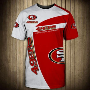San Francisco 49ers Tee shirt 3D Short Sleeve