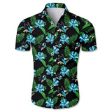San Jose Sharks Hawaiian Shirt Floral Button Up