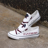 So Cool Design Canvas Shoes Printed Custom Letter & Logo Parchment High School