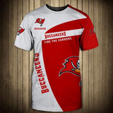 Tampa Bay Buccaneers T shirt 3D Short Sleeve Fire The Cannons