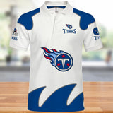 Tennessee Titans Polo Shirts White